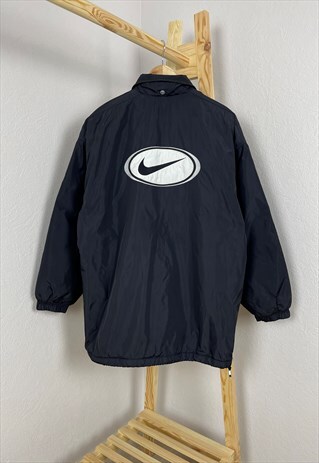 VINTAGE 90S NIKE WINDBREAKER JACKET BIG SWOOSH SIZE L