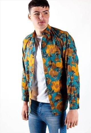 VINTAGE PATTERNED SHIRT S609