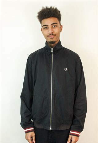 FRED PERRY LIGHT JACKET, LARGE