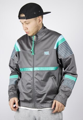VINTAGE MENS PUMA TRACK TOP JACKET