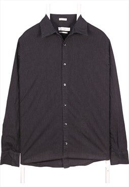 Vintage 90's Calvin Klein Shirt Long Sleeve Printed