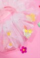 MARGARITA - HANDCRAFTED FESTIVAL BUTTERFLY FILLED SCRUNCHY