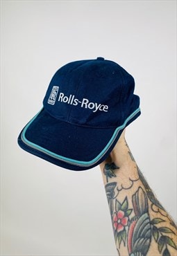 Vintage 90s Rolls Royce Embroidered Baseball Cap