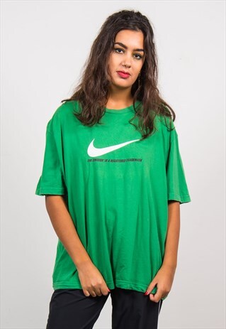 NIKE VINTAGE 90'S GREEN T-SHIRT