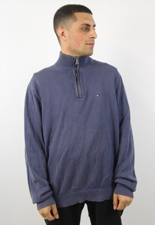 VINTAGE TOMMY HILFIGER 1/4 ZIP JUMPER
