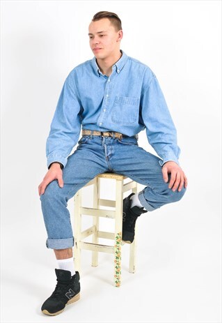 VINTAGE 90'S DENIM SHIRT
