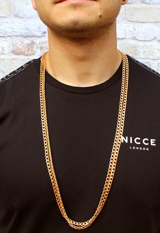 FINE GOLD NECK CHAINS (90CM)