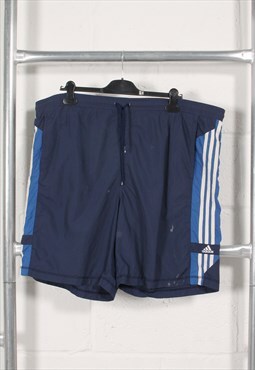 Vintage Adidas Shorts in Navy Summer Swim Trunks XXL