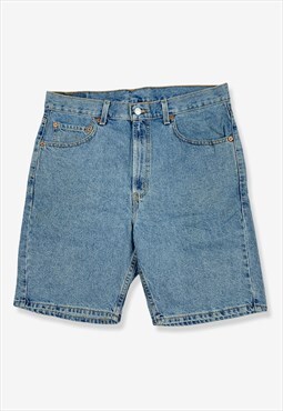 Vintage Levi's Mid Blue Hemmed Denim Shorts