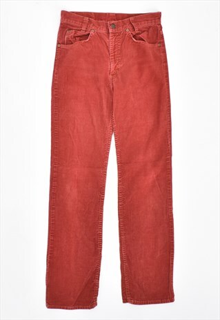 VINTAGE 90'S LEVI'S CORDUROY TROUSERS RED