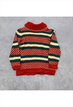 Vintage Knitted Jumper Women's S