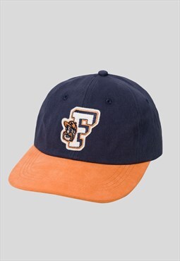 Faker Ballpark Cap in Navy with Leather Backstrap