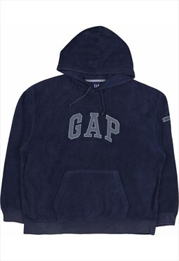 Vintage 90's Gap Hoodie Spellout Fleece Pullover