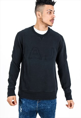 VINTAGE ARMANI JEANS SWEATSHIRT S38