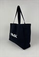  SYLK VINTAGE TOTE BAG 90S SHOULDER COTTON SHOPPER LARGE