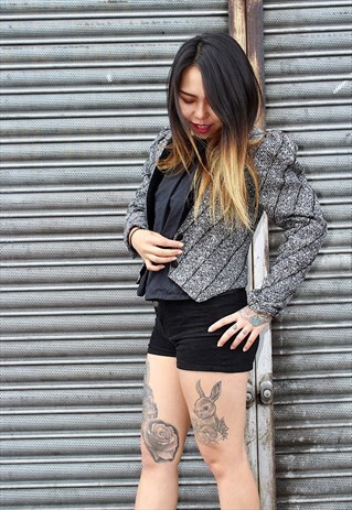 80S CROPPED EVENING JACKET