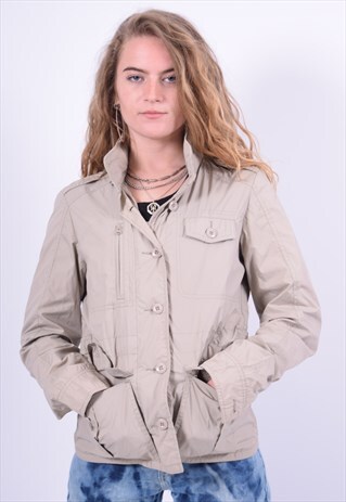 VINTAGE KAPPA MILITARY JACKET BEIGE