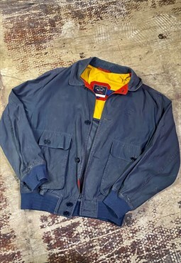 Vintage Rare 90s Paul & Shark Embroidered Jacket