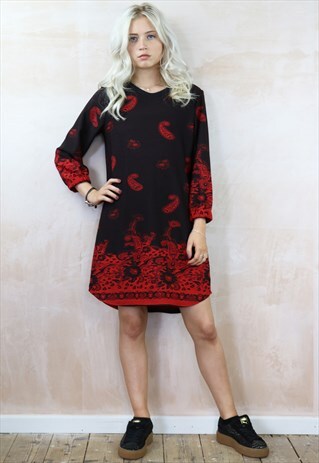 CHINESE PAISLEY DRESS