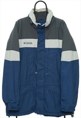 VINTAGE COLUMBIA SPORTSWEAR NAVY SKI COAT MENS