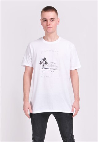 WHITE PARADISE T-SHIRT