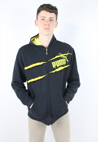 VINTAGE PUMA ZIP UP 90'S HOODIE