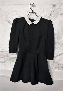 Goth Lolita Harajuku Mini Black Dress 