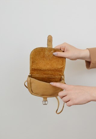 LEATHER COIN BAG