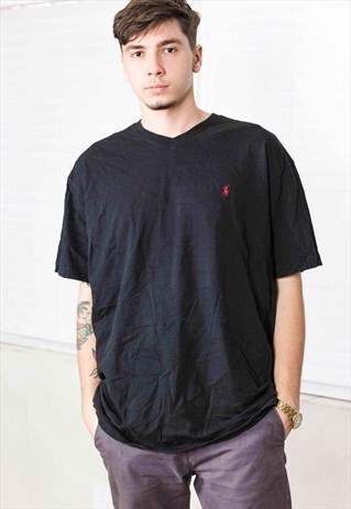 VINTAGE RALPH LAUREN T-SHIRT LOGO XL 8.4