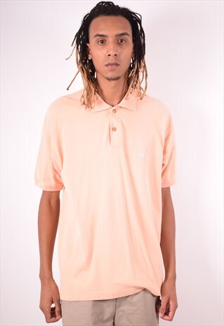 ROBE DI KAPPA MENS VINTAGE POLO SHIRT XL ORANGE 90S