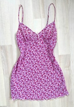 Vintage 90's/Y2K Pink Slip Dress