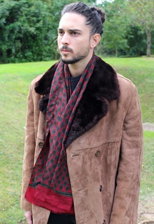 VINTAGE 70S MOD PAISLEY SCARF - SAMMY - INDIE
