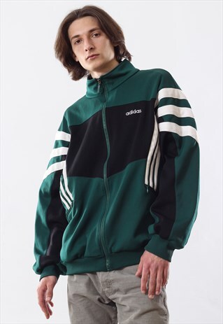 90'S VINTAGE MENS ADIDAS ORIGINALS TRACK TOP SUIT JACKET