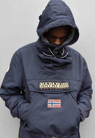 RARE VINTAGE NAPAPJRI FLEECE WATERPROOF JACKET