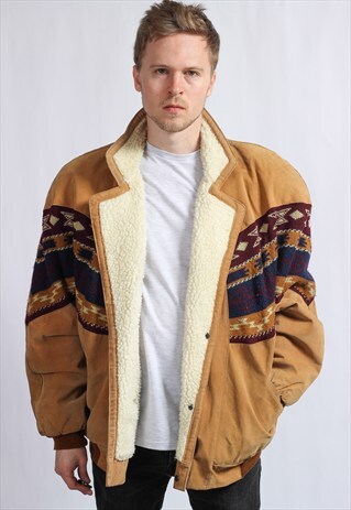 VINTAGE AZTEC FESTIVAL JACKET
