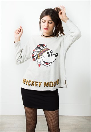 VINTAGE STYLE 90S DISNEY SWEATSHIRT / S1988
