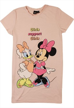Vintage 90's Disney Vests T Shirt Minnie & Daisy Crewneck