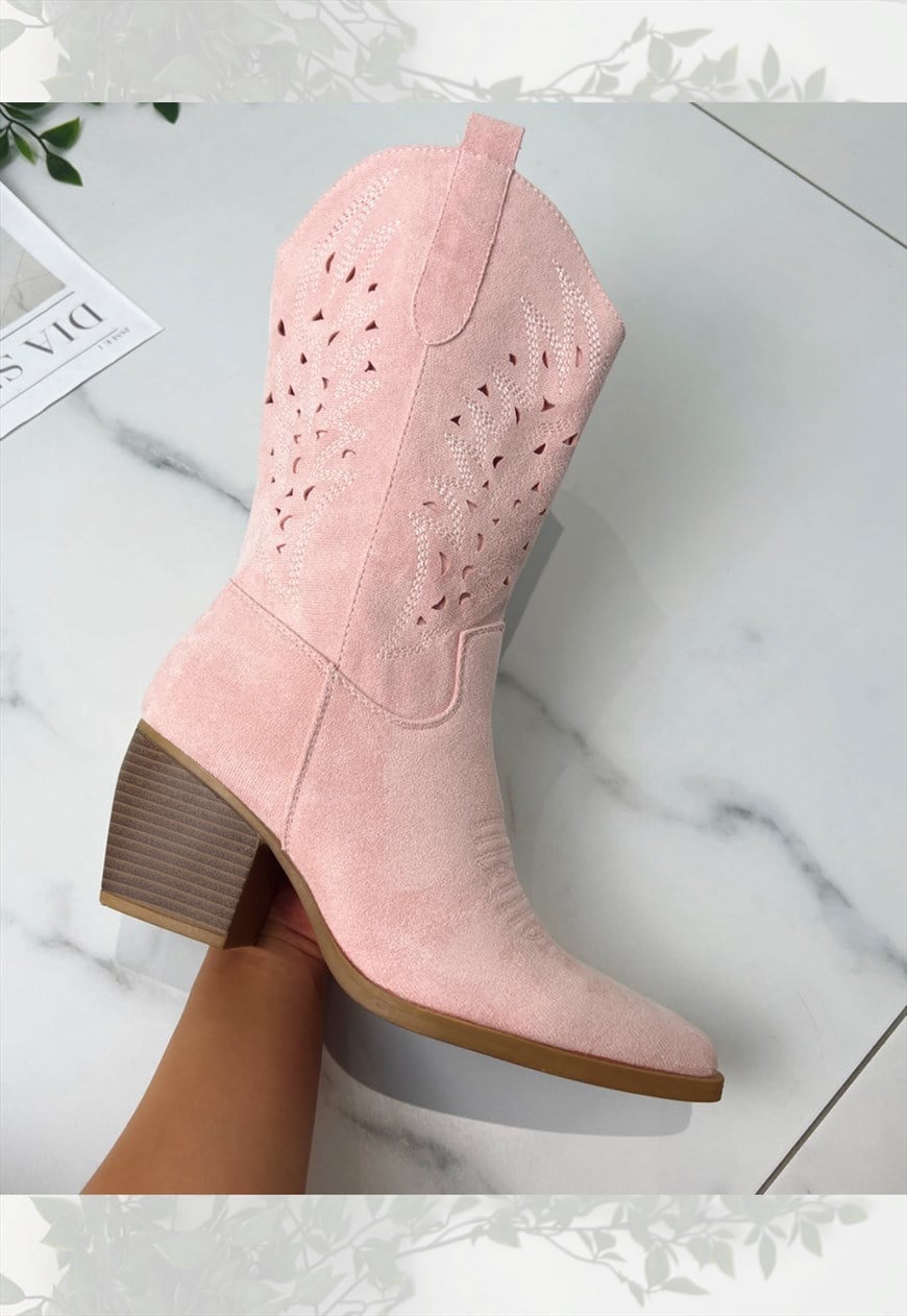 Light pink outlet cowgirl boots