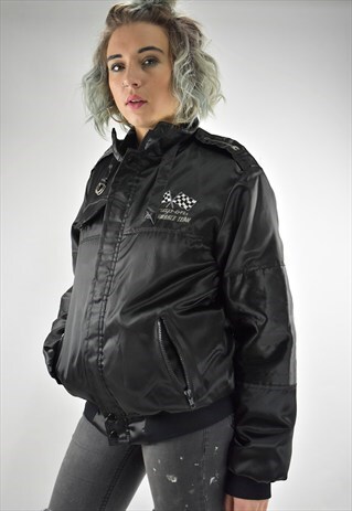 VINTAGE SNAP-ON MECHANICS/WORKWEAR/RACING BOMBER JACKET
