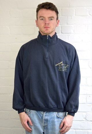 VINTAGE 90'S 1/4 ZIP SWEATSHIRT