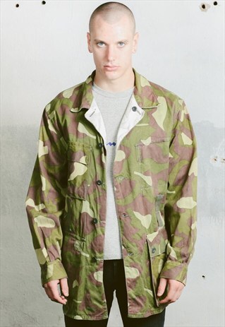 VINTAGE CAMOUFLAGE JACKET