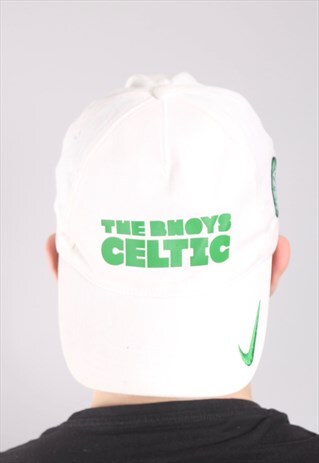 VINTAGE NIKE CELTIC FC FOOTBALL CAP HAT