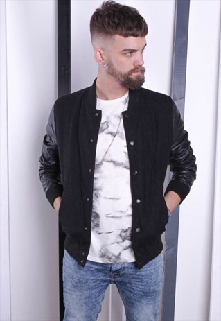 VINTAGE 90S VARSITY BOMBER JACKET. AMERICAN/ USA JACKET