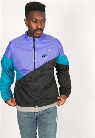 VINTAGE 80S USA NIKE SHELL SPORT JACKET / R079