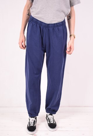 KAPPA MENS VINTAGE TRACKSUIT TROUSERS XL BLUE 90S