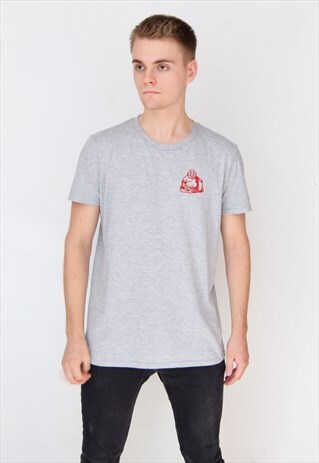 GREY BUDDHA (RED) T-SHIRT
