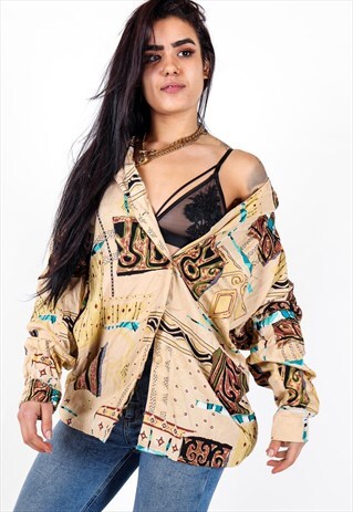 VINTAGE PATTERNED SHIRT S1386